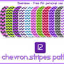 12 Chevron Stripes by Golly Girls