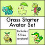 Free Grass Starter Avatar Set