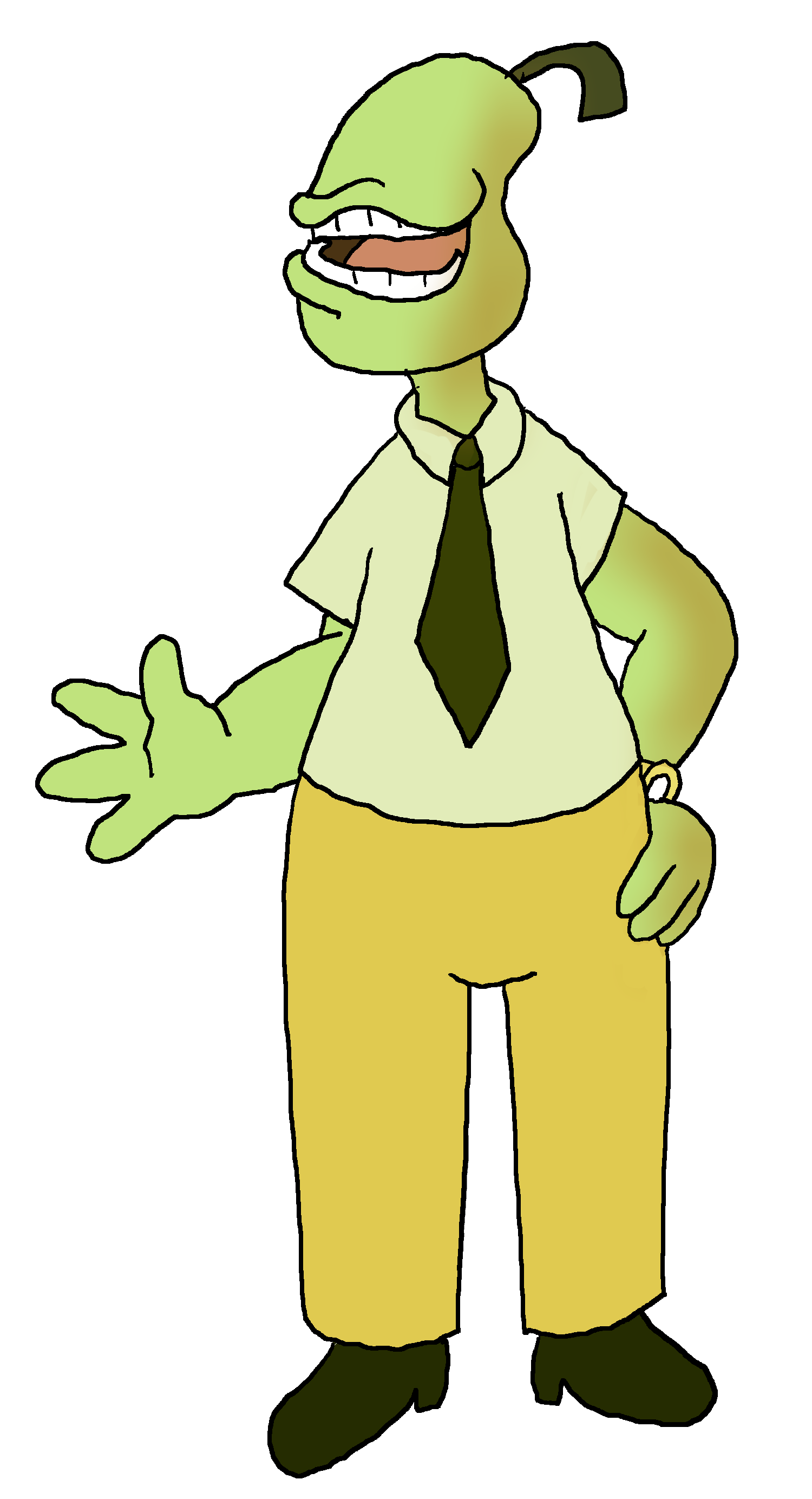 Pear Head by carlyquinn on DeviantArt