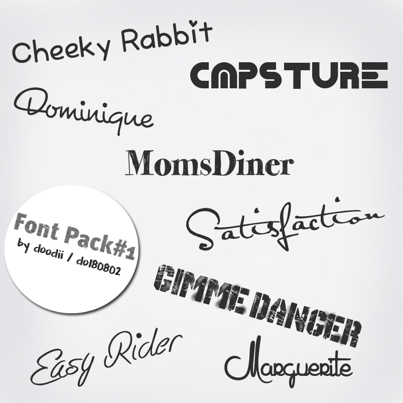 Font Pack #1