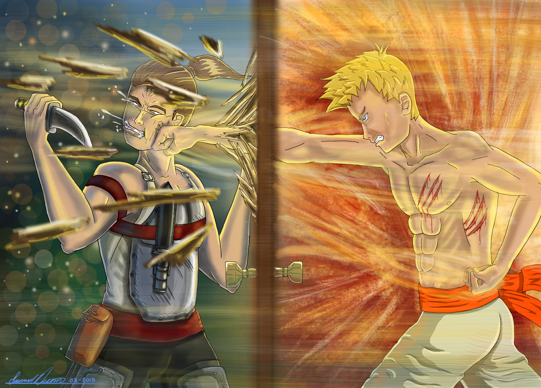 The Fight by DigitellArts on DeviantArt