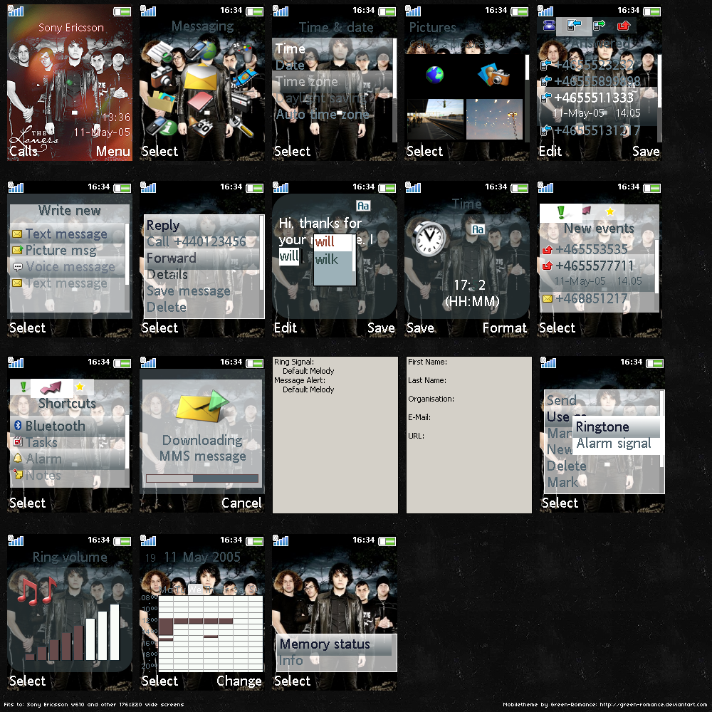 MCR mobiletheme