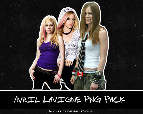 Avril Lavigne PNG Pack