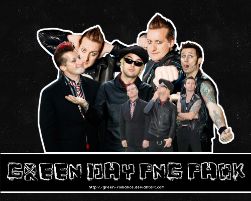 Green Day PNG Pack