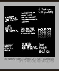 20 Good Charlotte Textures