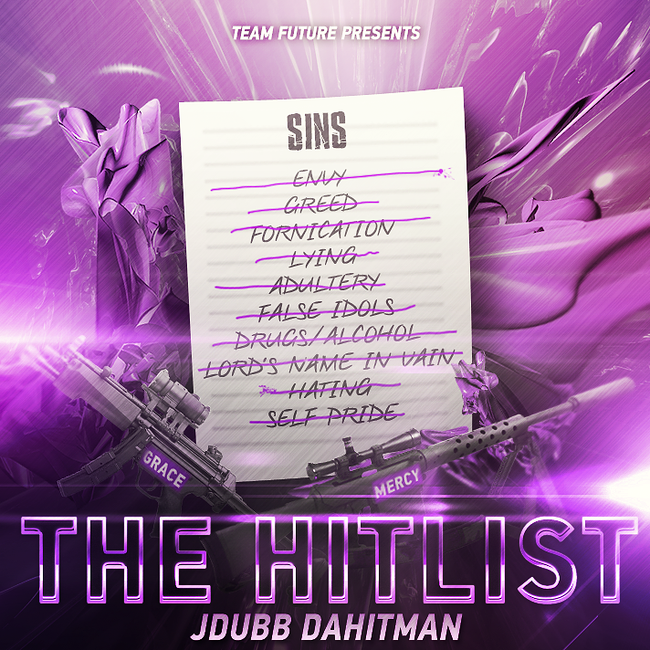 The Hitlist Mixtape Cover PSD