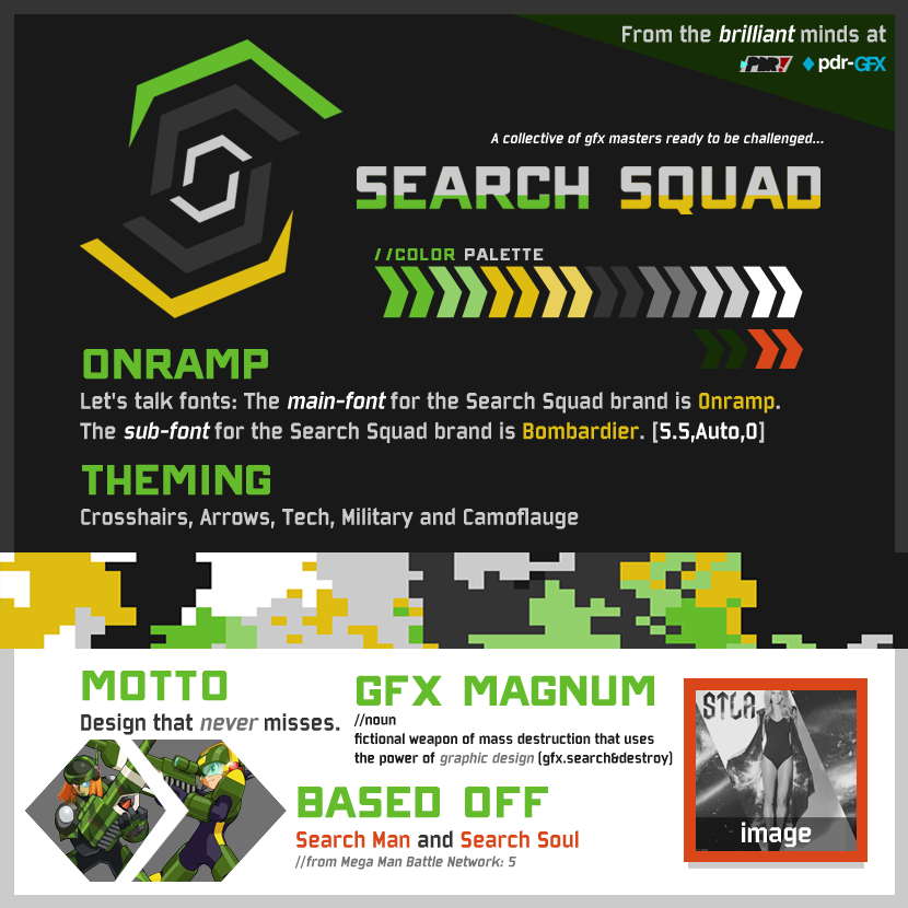 Search Squad - Branding w/ PSD