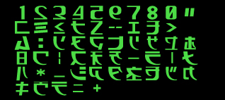 Dot matrix fonts microsoft