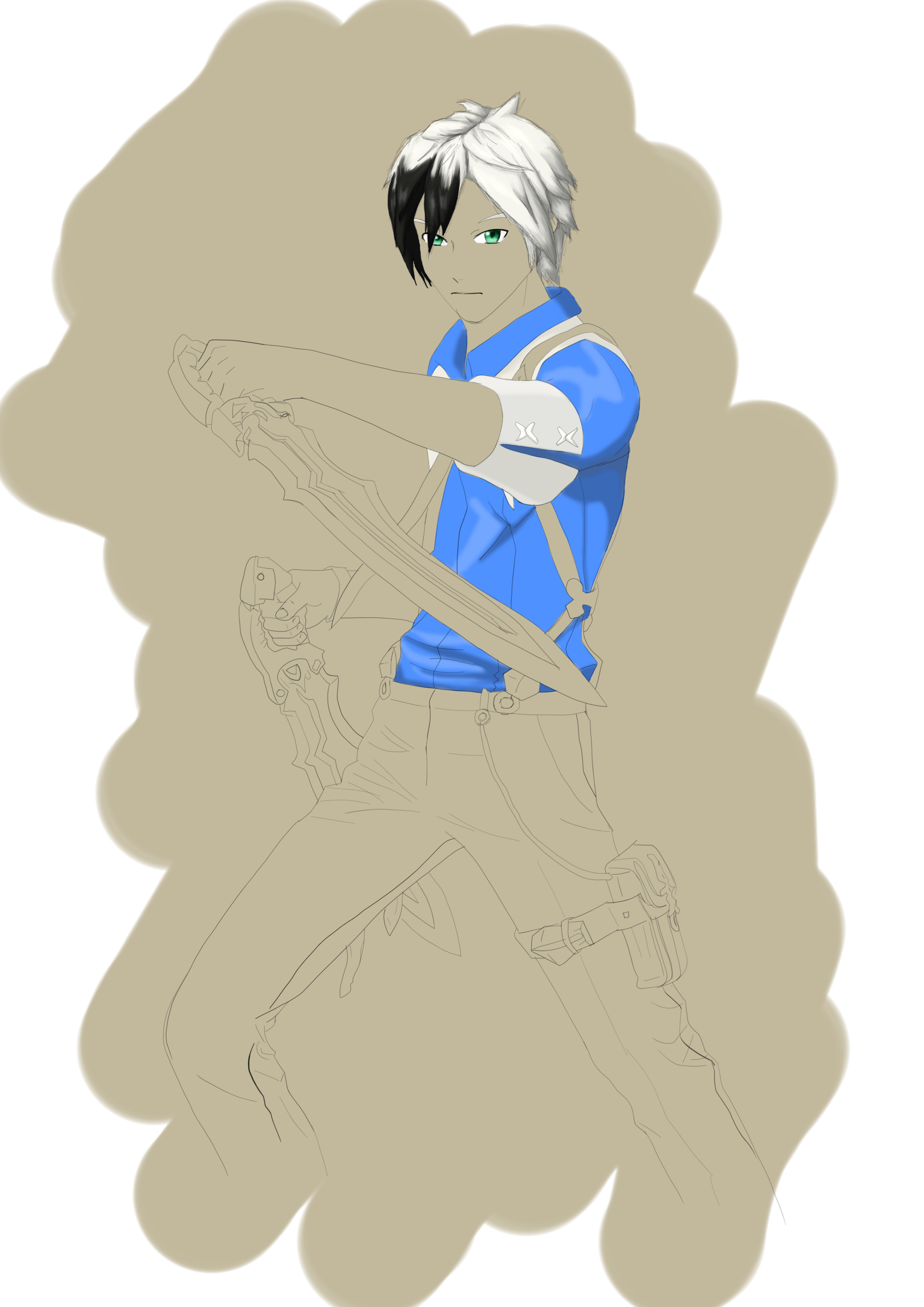 [Tales of Xillia 2] Ludger Kresnik W.I.P 3