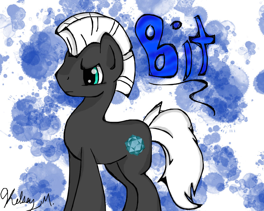 Bit by HolographicMouse on DeviantArt