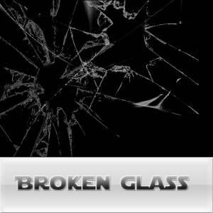 broken glass brushes