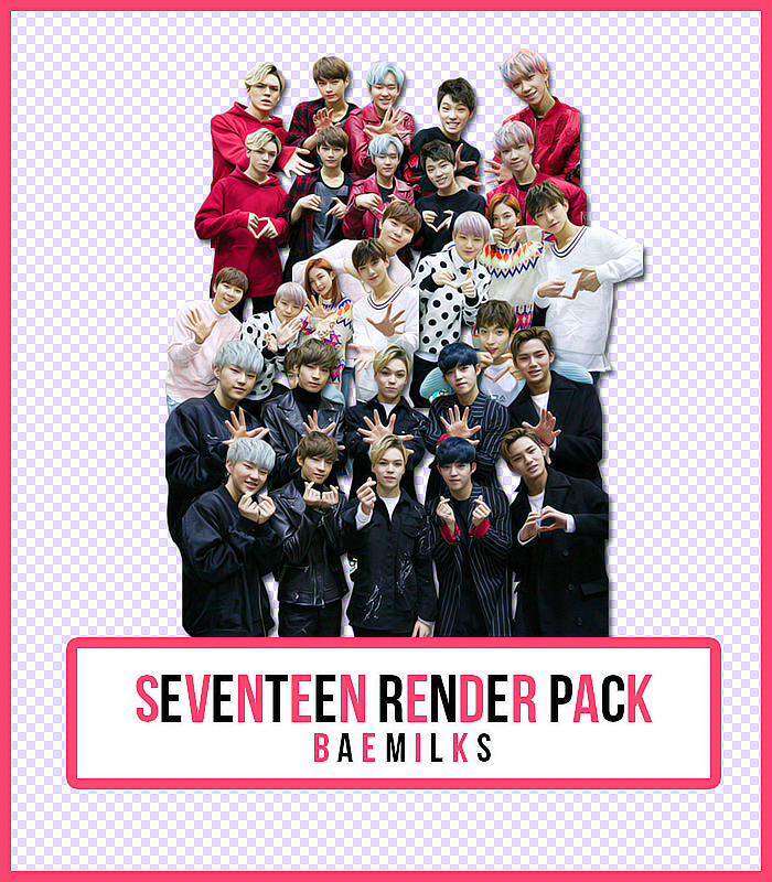 SEVENTEEN Render Pack