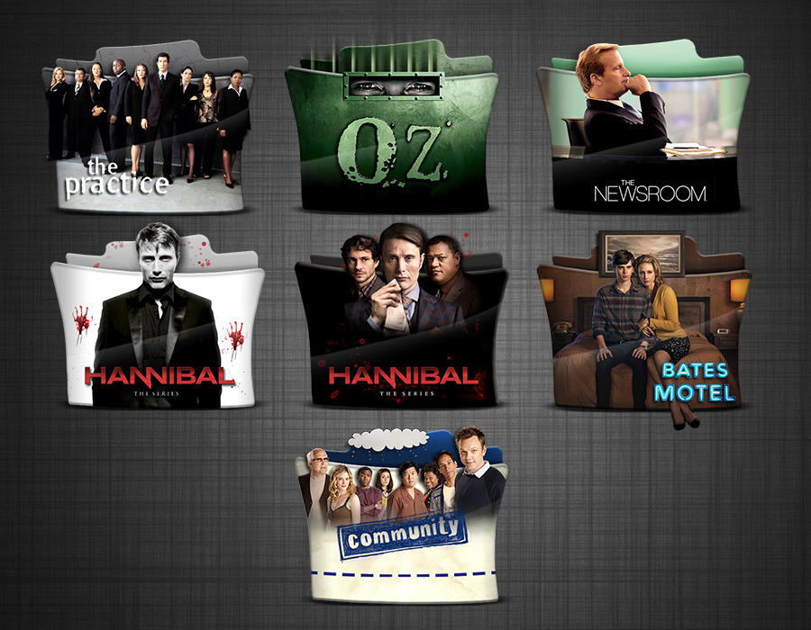 TV Series Folder Icons (mini) pack 2 HD by stavrosvran on DeviantArt