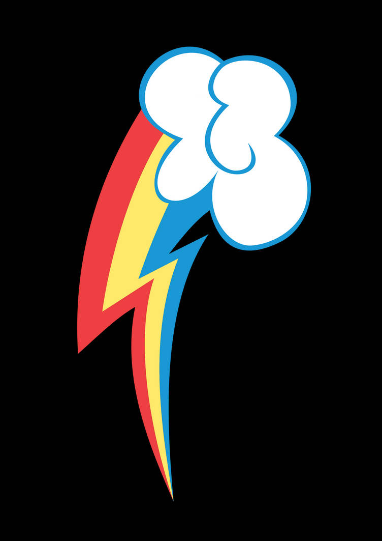 Rainbow Dash Cutie mark by botpl on DeviantArt
