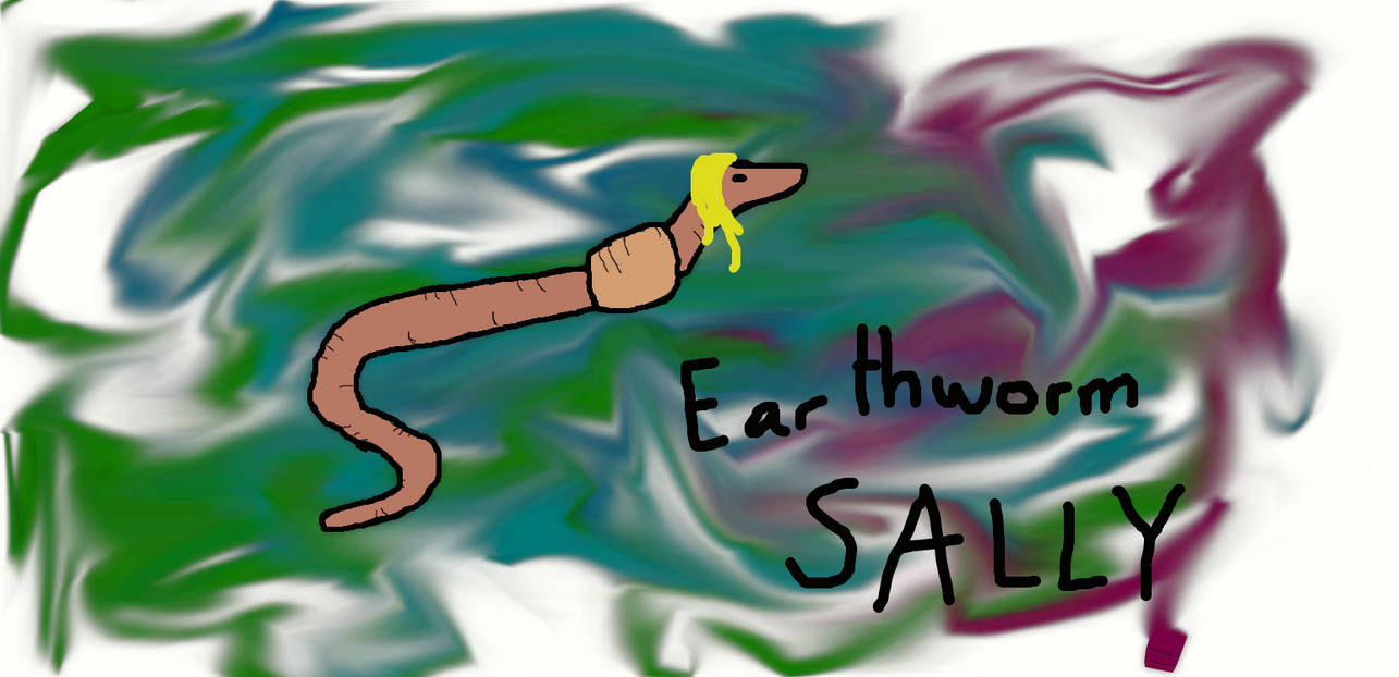 Earthworm SALLY by FlamingWolfie on DeviantArt