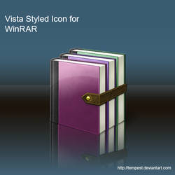 Vista Styled Icon For WinRAR