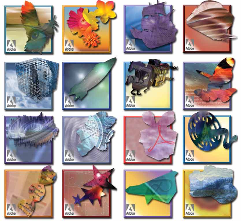 Adobe CS Inspired App Icons