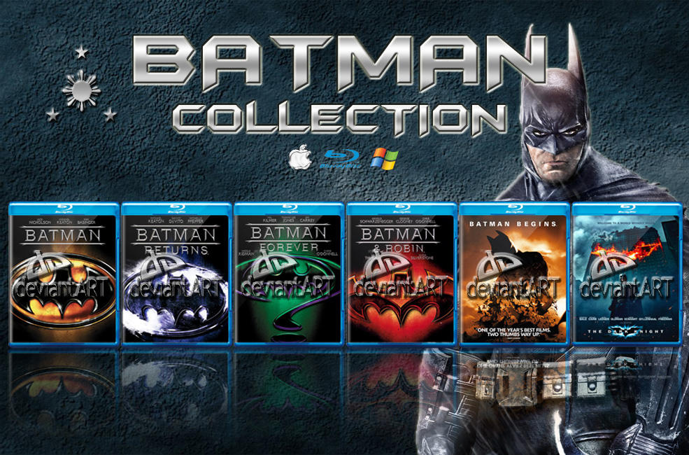 Batman Collection Blu ray by globalcinema on DeviantArt