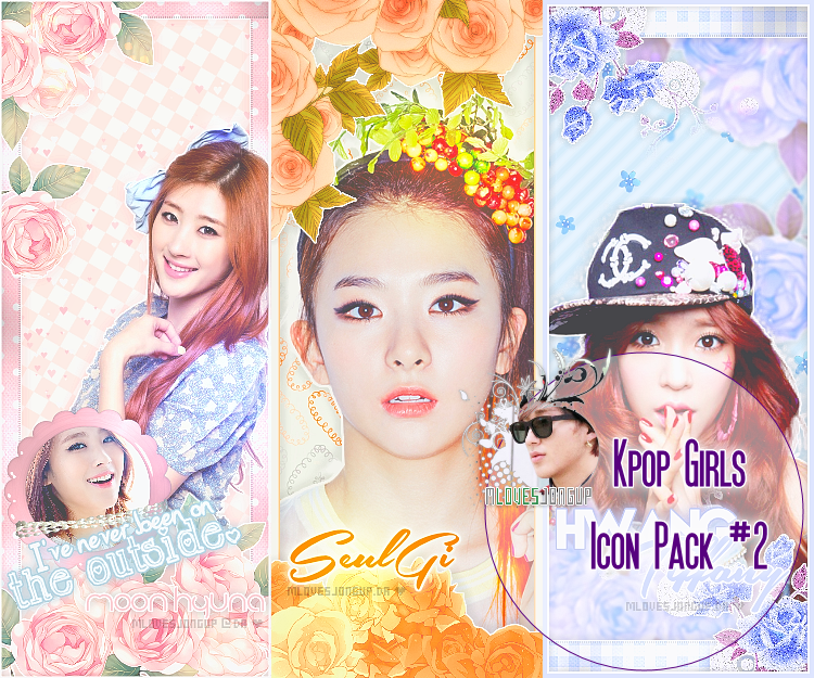 Kpop Girls Icon Pack #2