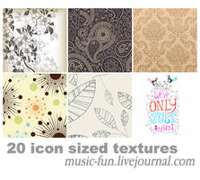 20 icon sized textures