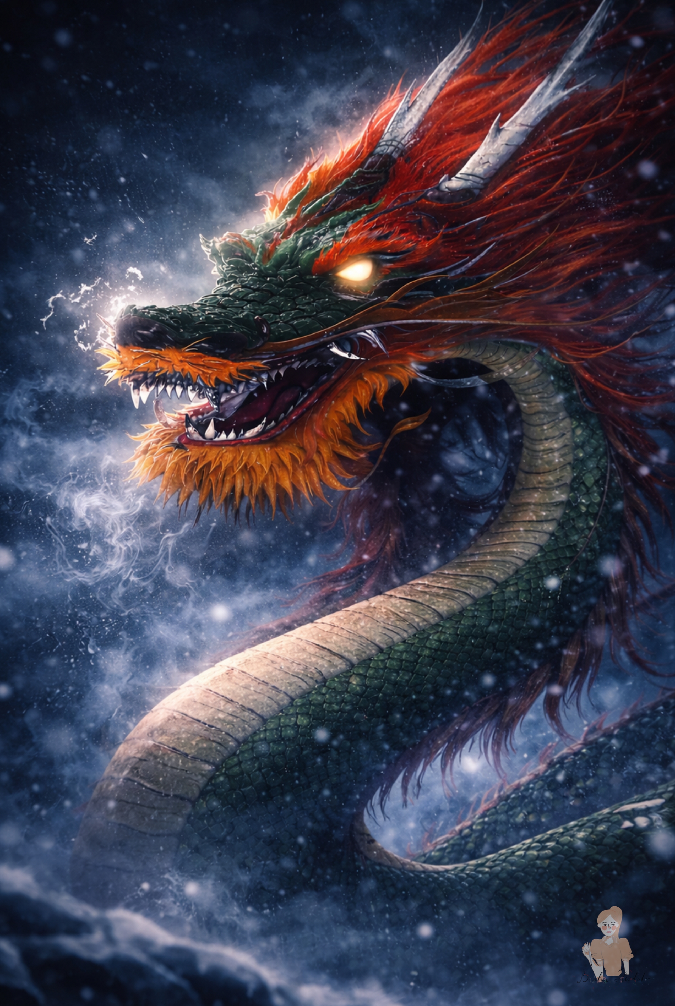 Dragon by bumbleBsbatu on DeviantArt