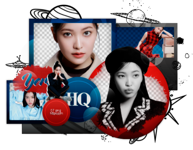 PNG PACK 008 - RED VELVET YERI, DAZED by httpspjm on DeviantArt
