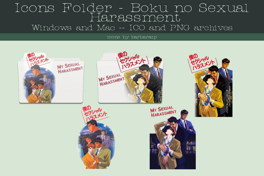 Boku no Sexual Harassment PACK ICO by BarbaraTP on DeviantArt