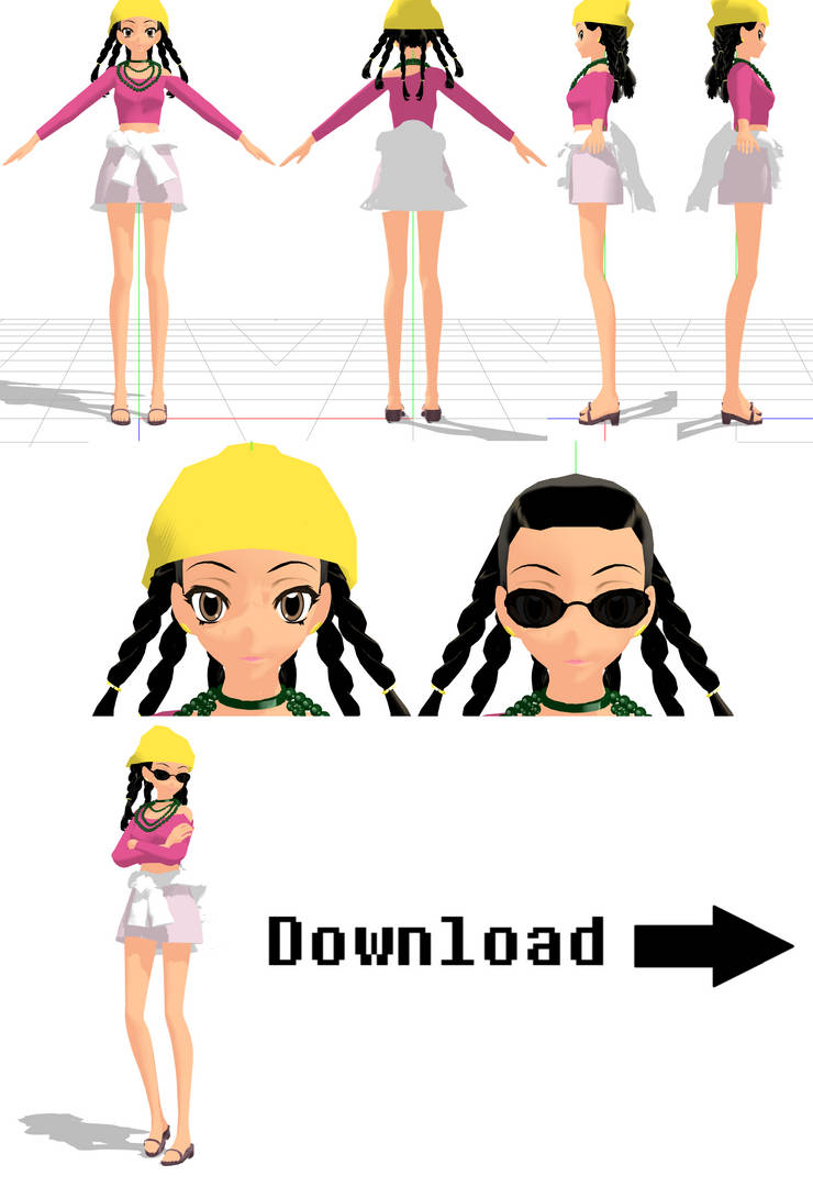 MMD Yu-Gi-Oh Season 0 Aileen Rao Download by LovebugOne-O-One on DeviantArt