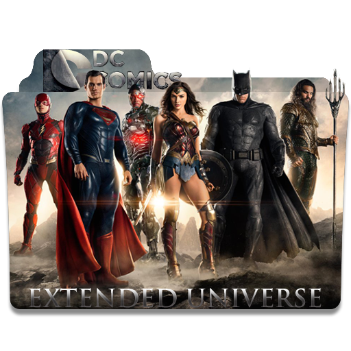 DC Comics Extended Universe Folder Icon v1 by LazyGeniuz on DeviantArt