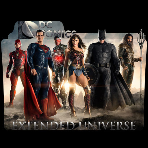 DC Comics Extended Universe Folder Icon v1 by LazyGeniuz