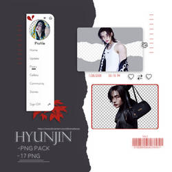 Hyunjin - Png Pack #43