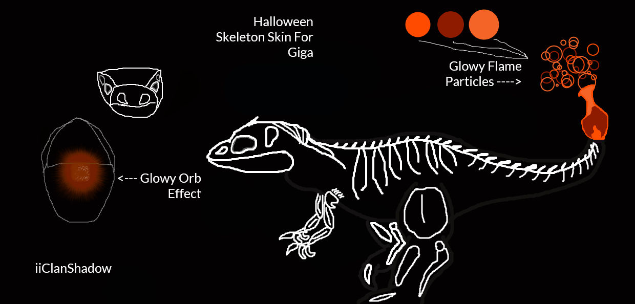 Halloween Skeleton Skin Roblox Dinosaur Simulator By Iiclanshadow On Deviantart - dinosaur simulator roblox halloween skins