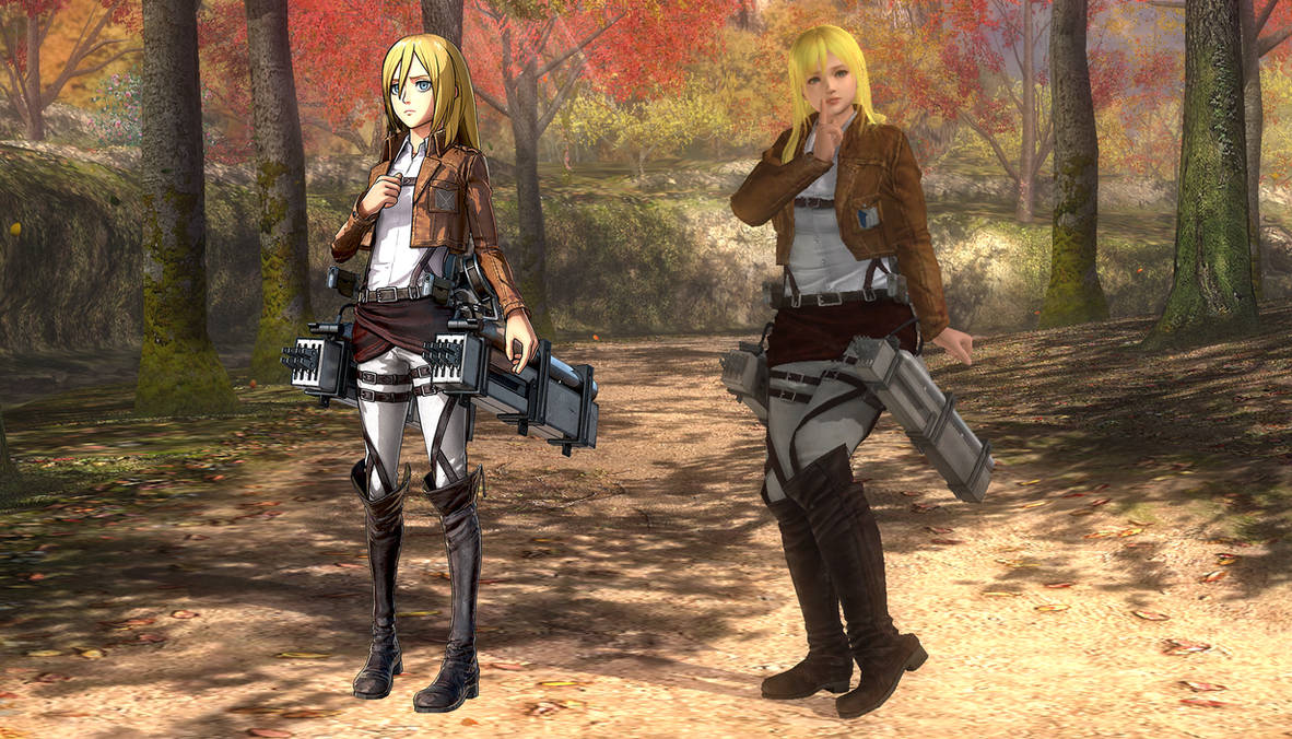 Luna as Christa Lenz/Historia Reiss in DOA5LR by KyleKatarn1980 on