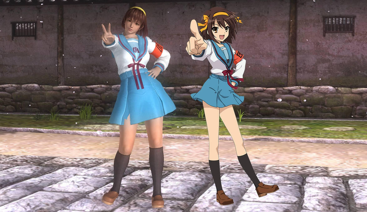 Haruhi Suzumiya in DOA5LR by KyleKatarn1980 on DeviantArt