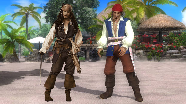 Captain Jack Sparrow in Dead or Alive 5 Last Round