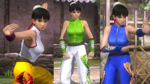 Pai Chan in Leifang DOA1 Default Outfits