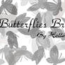 Butterflies Brush Set