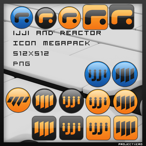 ijji and Reactor icons MEGAPAK