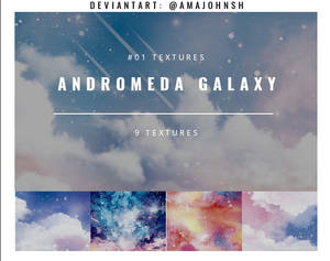 #01 Textures:  Andromeda Galaxy