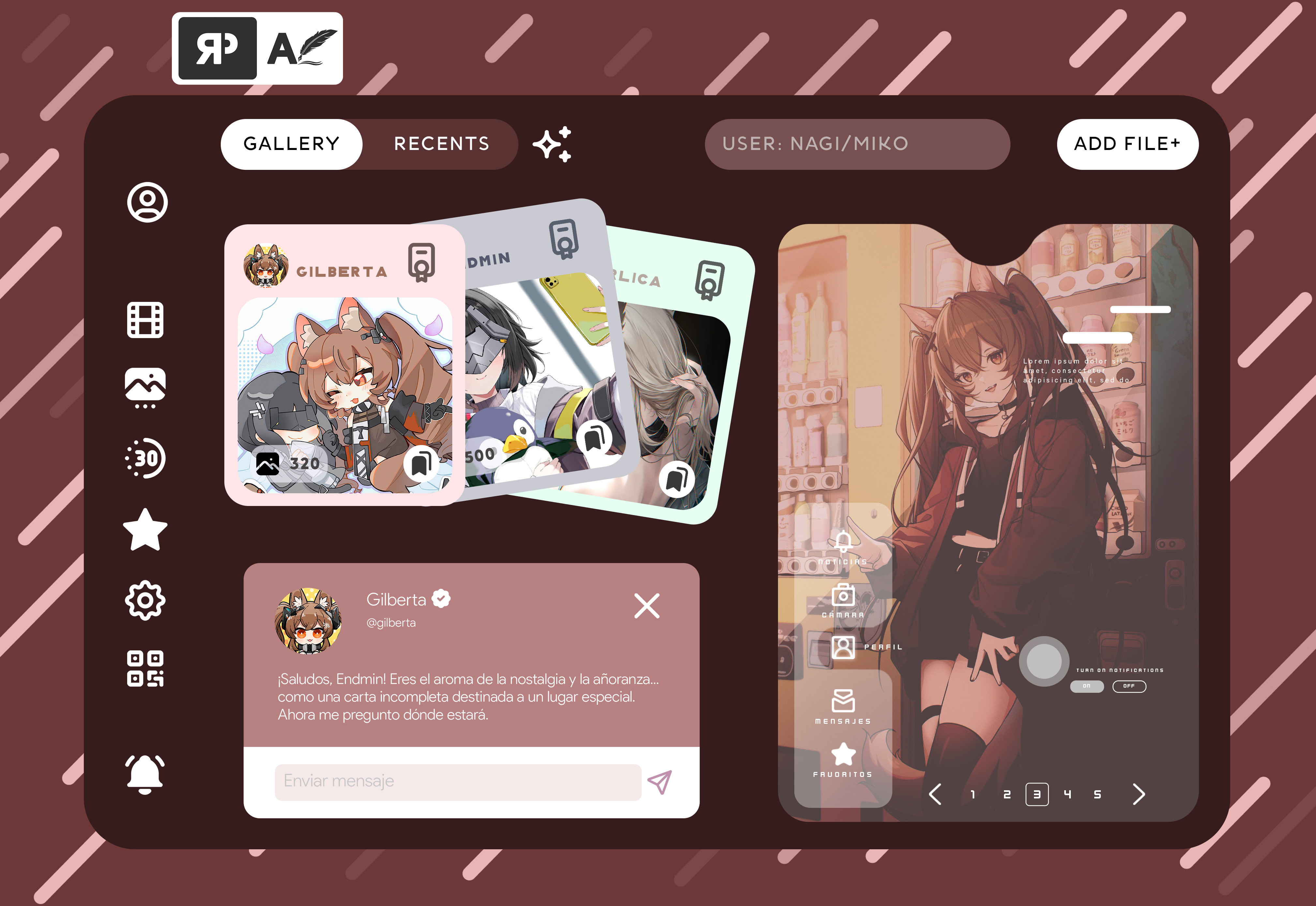 [RP Series] Account 1 PSD by Tomoe-Waterfox on DeviantArt