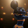 Furry belly dancer 8