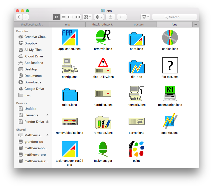 Risc OS 3 iconpack (For Windows + Macs)