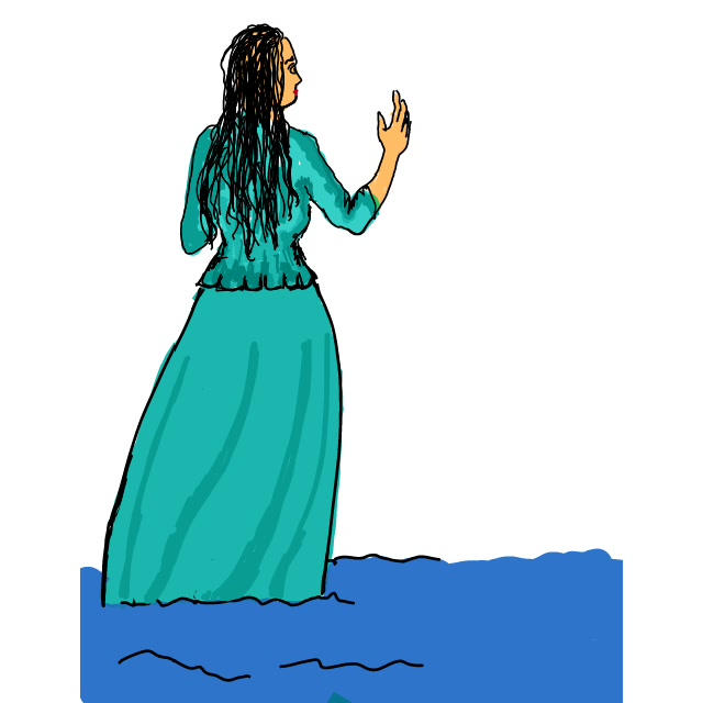 Lady in the Water dyN2022 by cocoaberi on DeviantArt