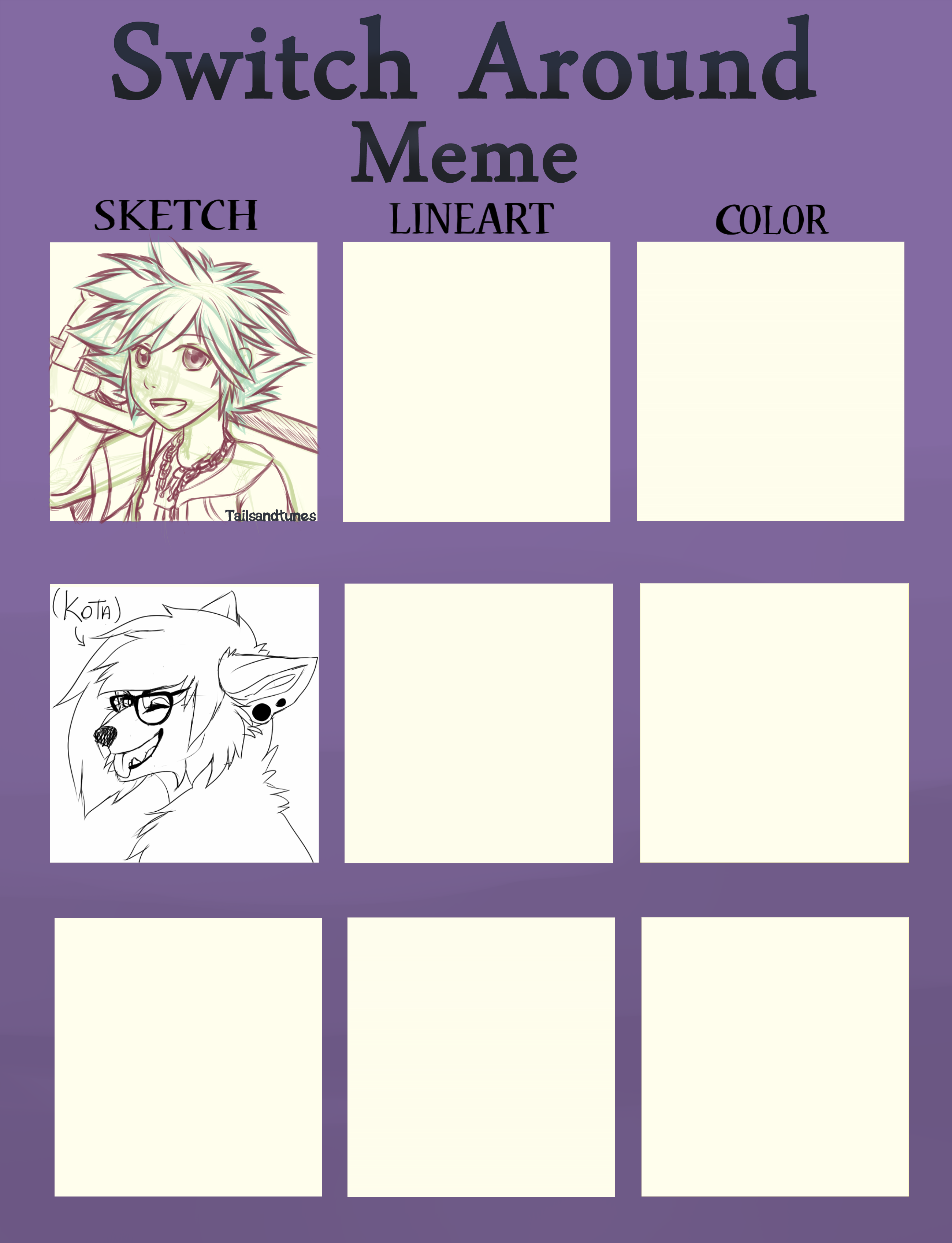 Switch Around Meme by Tailsandtunes on DeviantArt