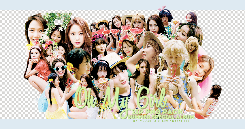 Oh My Girl Summer Special Album Aing 21P PNG