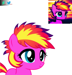 (AI recreate) The filly