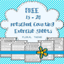 Free Preschool Counting Exercise Sheets