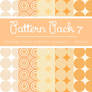 Free Pattern Pack 7: Orange Circles