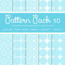 Free Pattern Pack 10: Powder Blue Floral 1