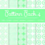 Free Pattern Pack 4: Mint Green Circles (revised)